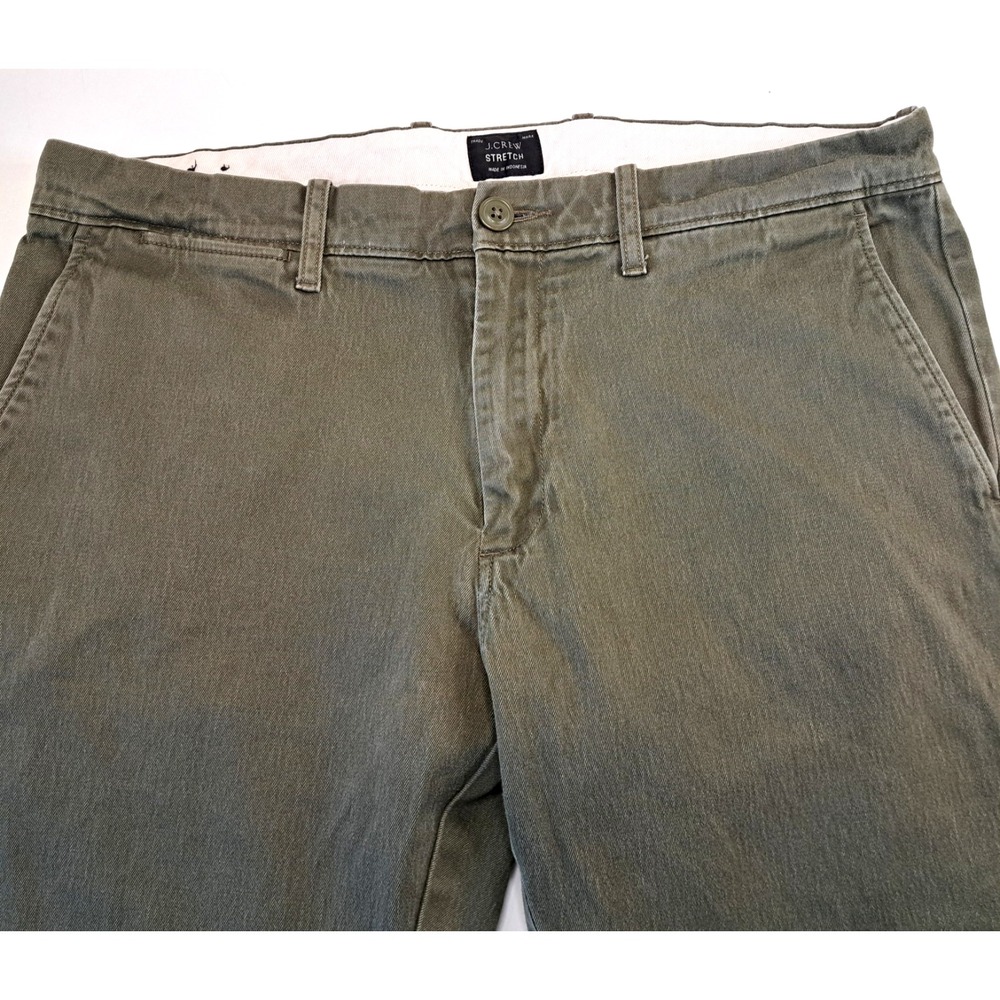 J. Crew Chino Pants Mens 34x32 Stretch 484 Slim Fit Cotton Blend Classic Preppy